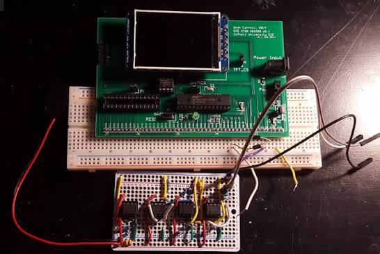 ECG board build and measurement setup